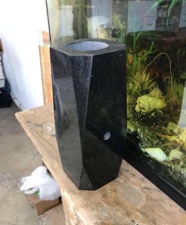 Granite vase VG4 - 8x10x25 CM