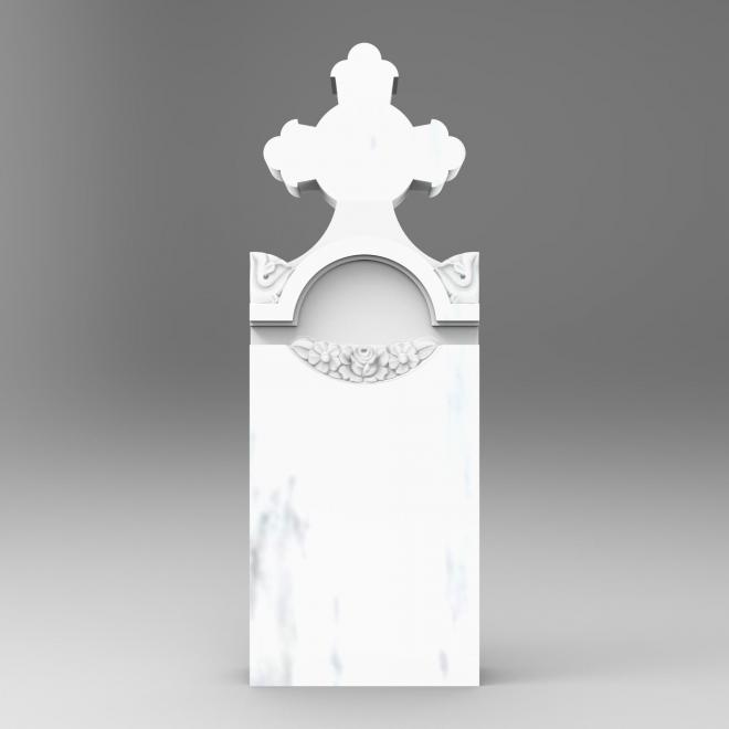 Marble funeral monument M1202