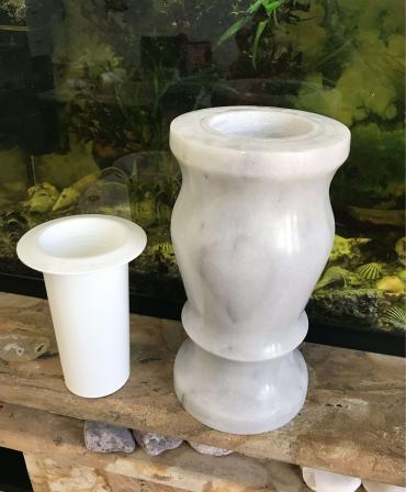 Marble vase model VM1